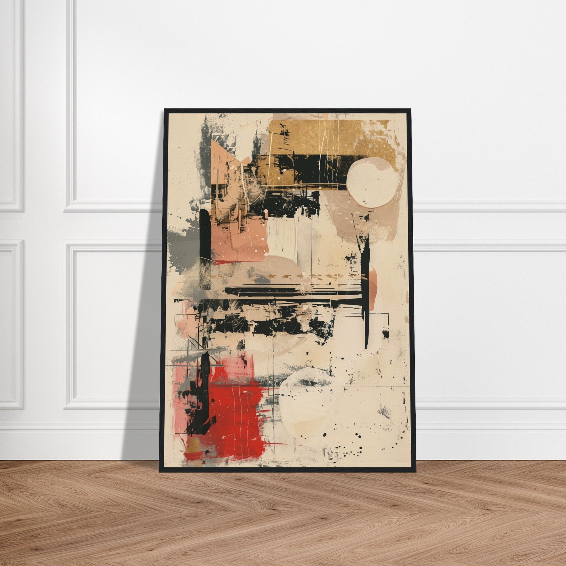 Affiche Abstraite Beige ( )