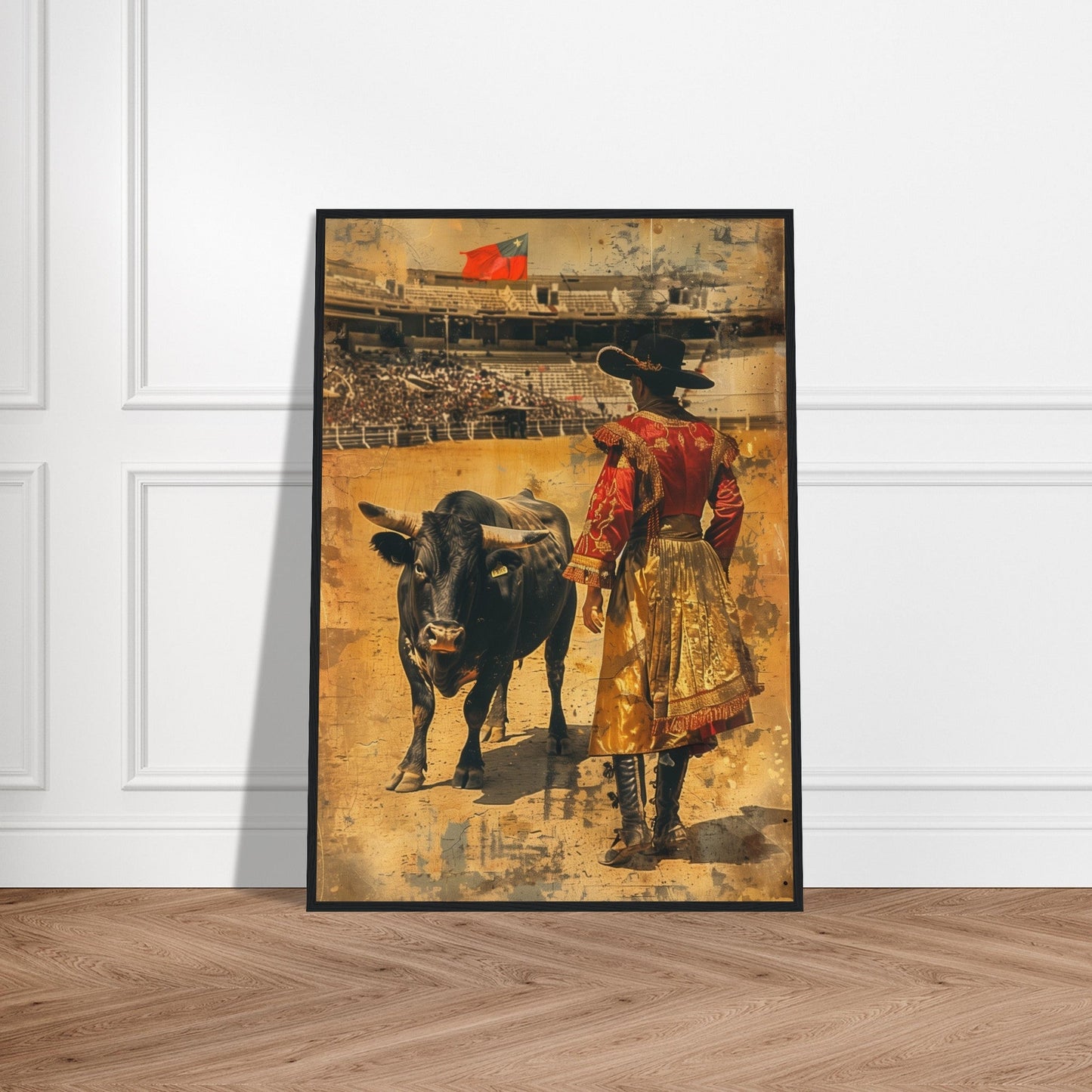 Affiche Ancienne Corrida ( )