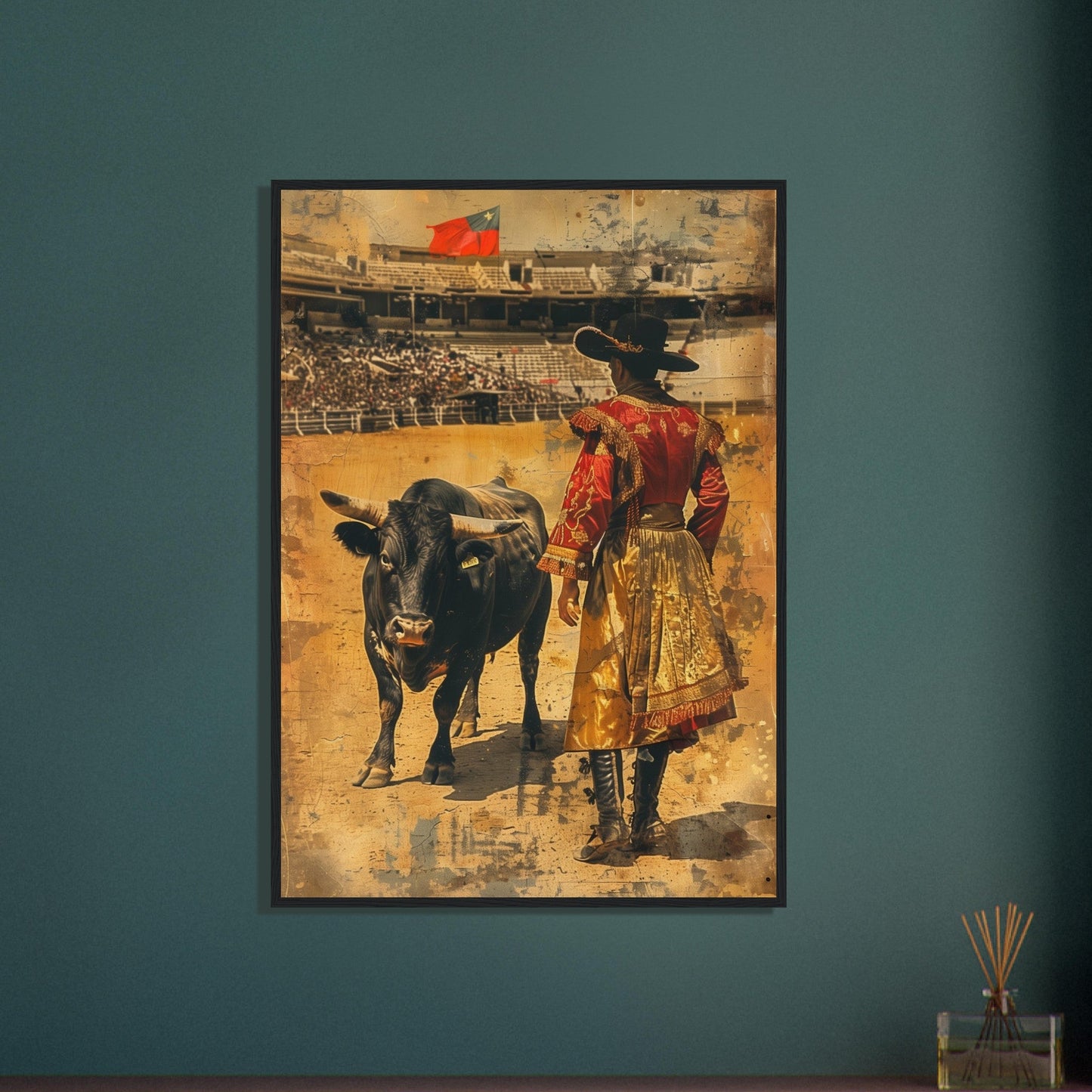 Affiche Ancienne Corrida ( )