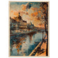 Affiche Ancienne Paris ( 50x70-cm-Bois-clair)