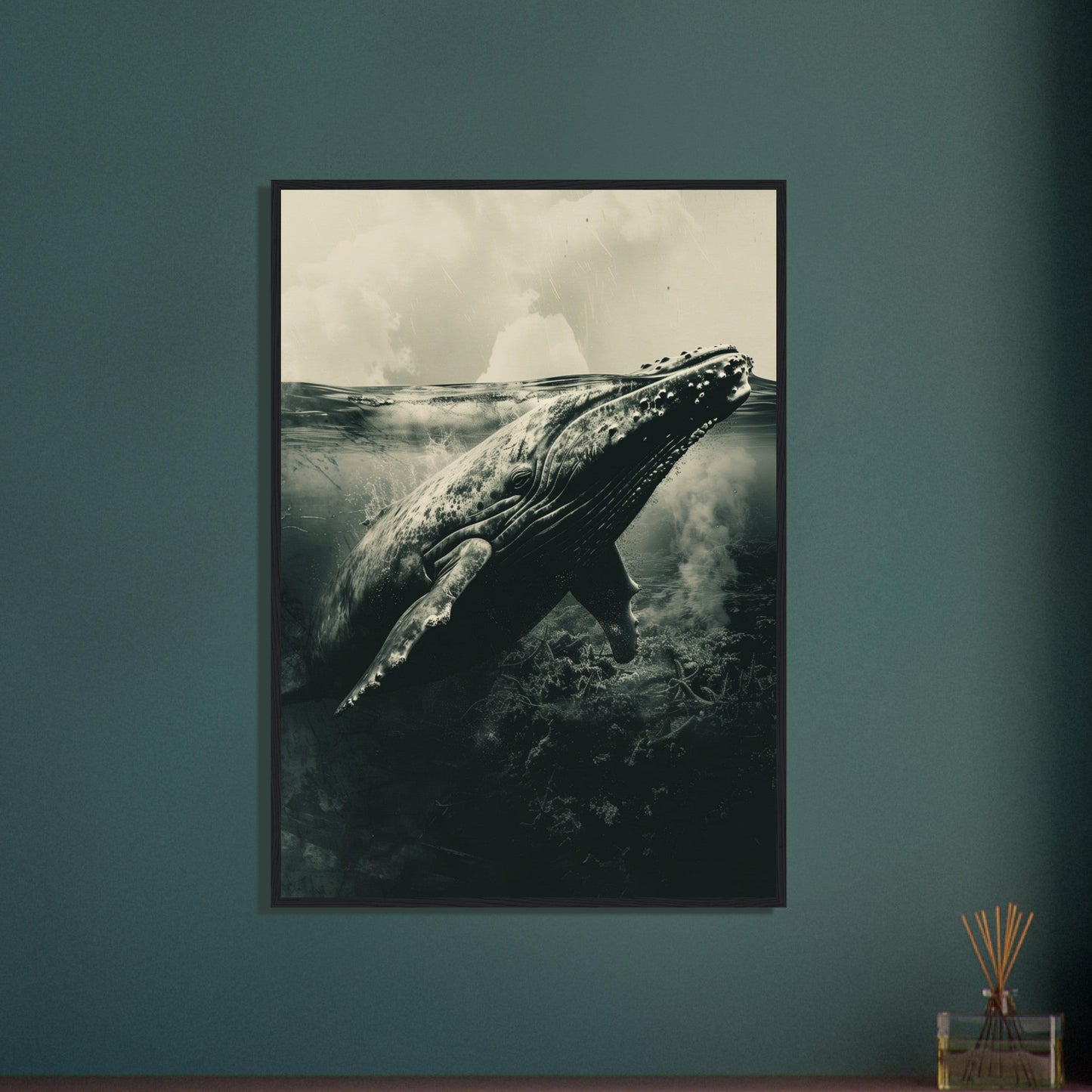 Affiche Baleine Grise ( )