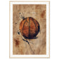 Affiche Basket Ancienne ( 70x100-cm-Bois-clair)