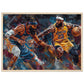 Affiche Basket NBA ( 50x70-cm-Bois-clair)