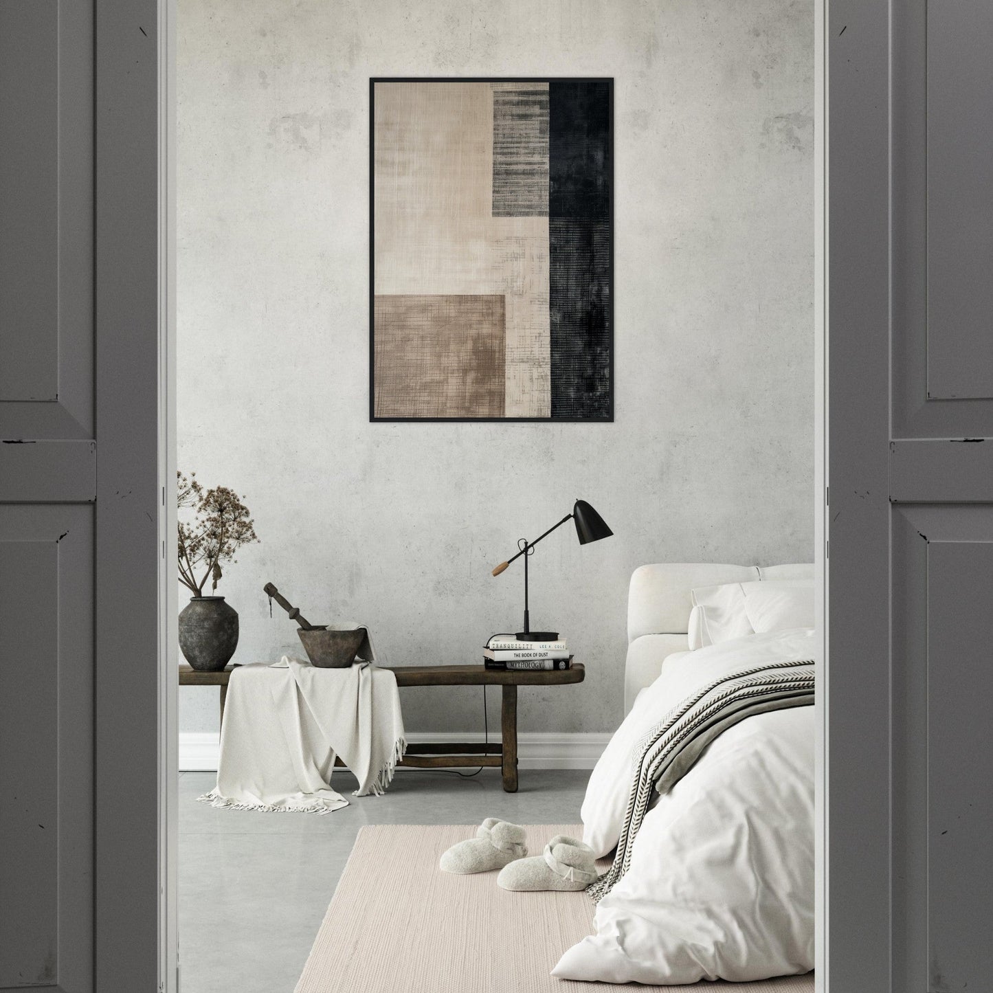 Affiche Beige Taupe Grise ( )