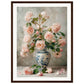 Affiche Bouquet De Fleurs ( 45x60-cm-Bois-foncé)