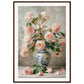 Affiche Bouquet De Fleurs ( 70x100-cm-Bois-foncé)