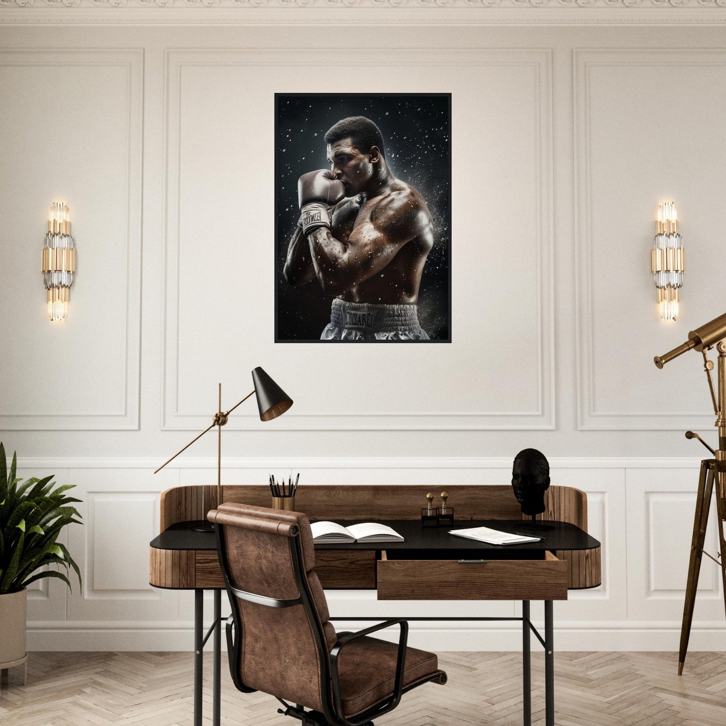 Affiche Boxe Mohamed Ali ( )