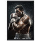 Affiche Boxe Mohamed Ali ( 30x45-cm-Bois-noir)