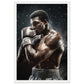 Affiche Boxe Mohamed Ali ( 30x45-cm-Bois-blanc)