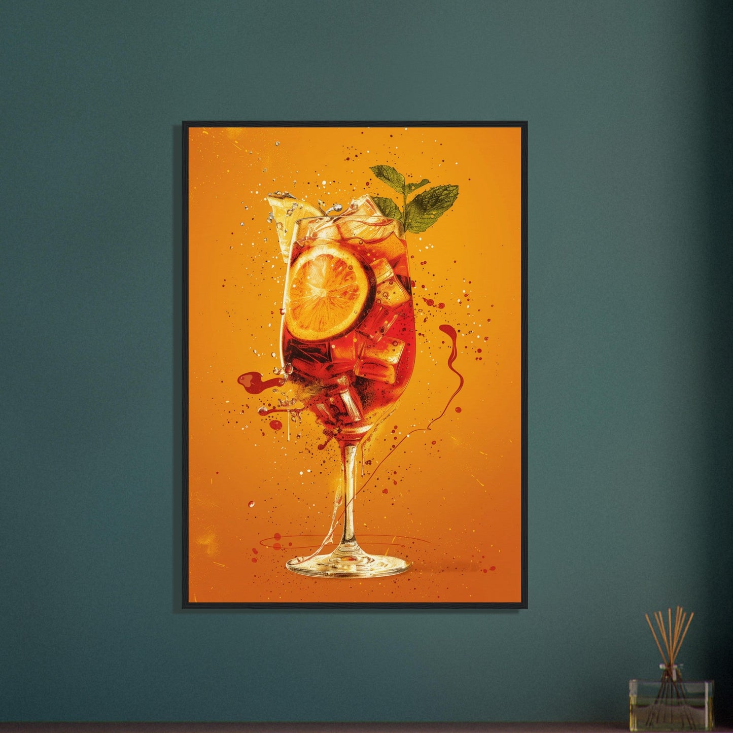 Affiche Cocktail Spritz ( )