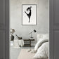 Affiche Danseuse Noir et Blanc ( )