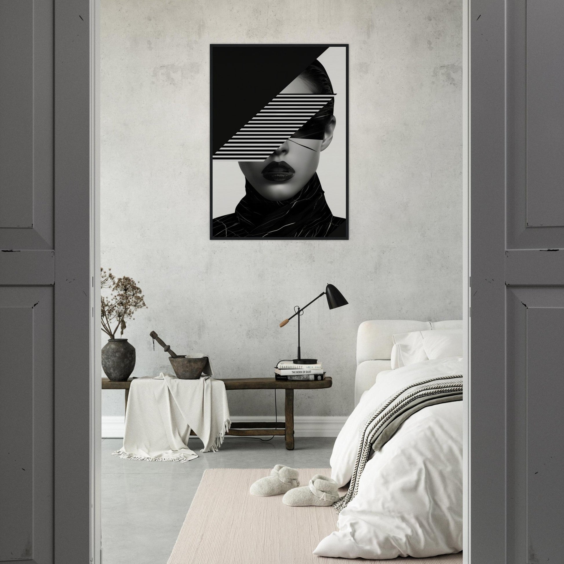 Affiche Déco Noir et Blanc ( )