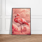 Affiche Flamant Rose ( )