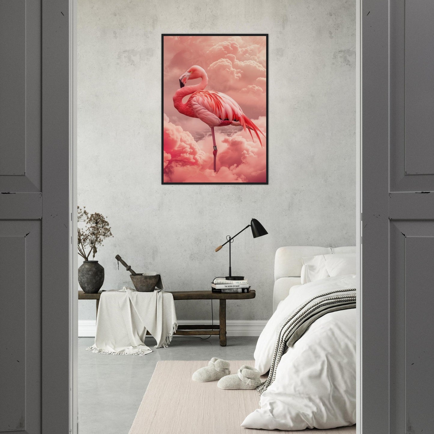 Affiche Flamant Rose ( )