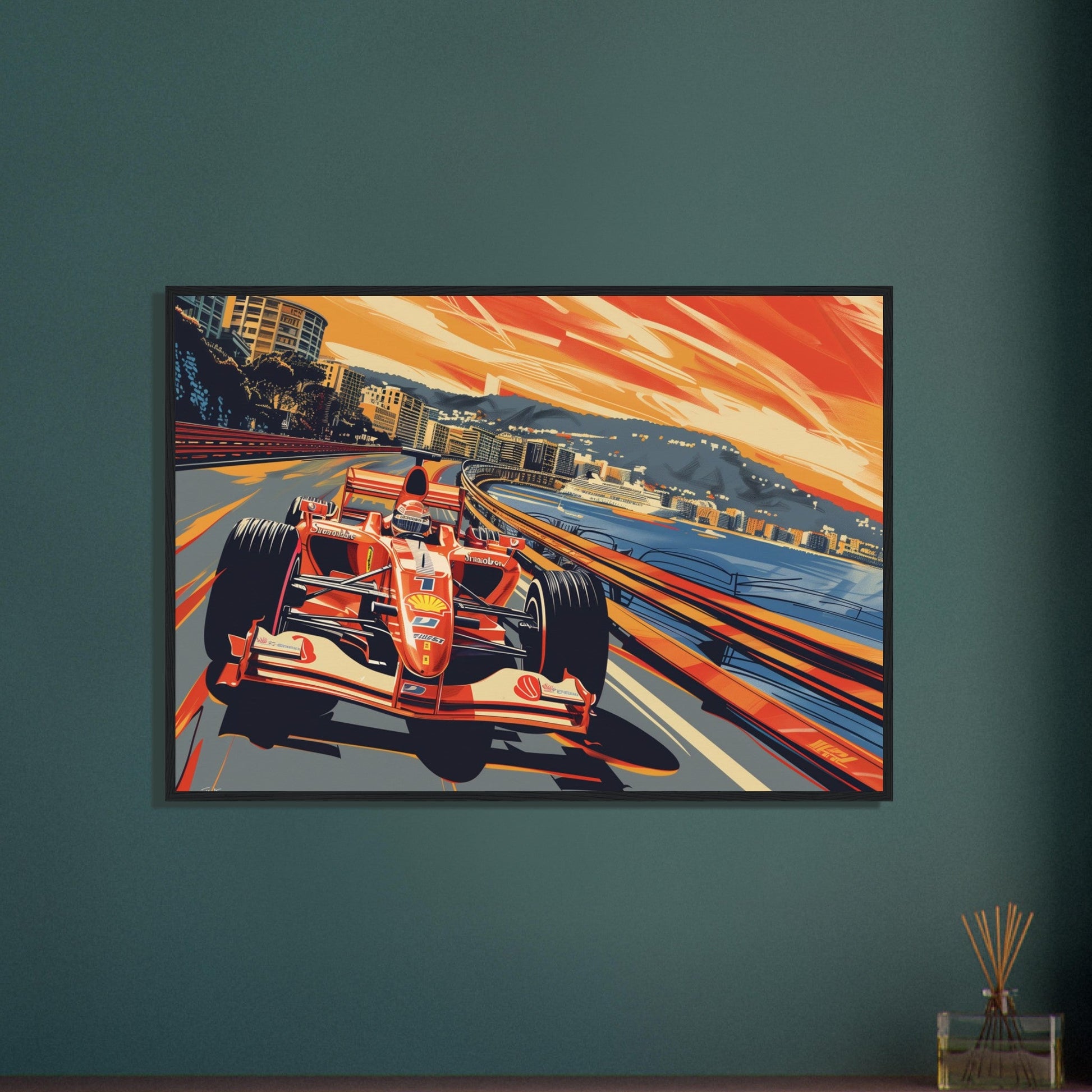 Affiche Formule 1 Monaco ( )