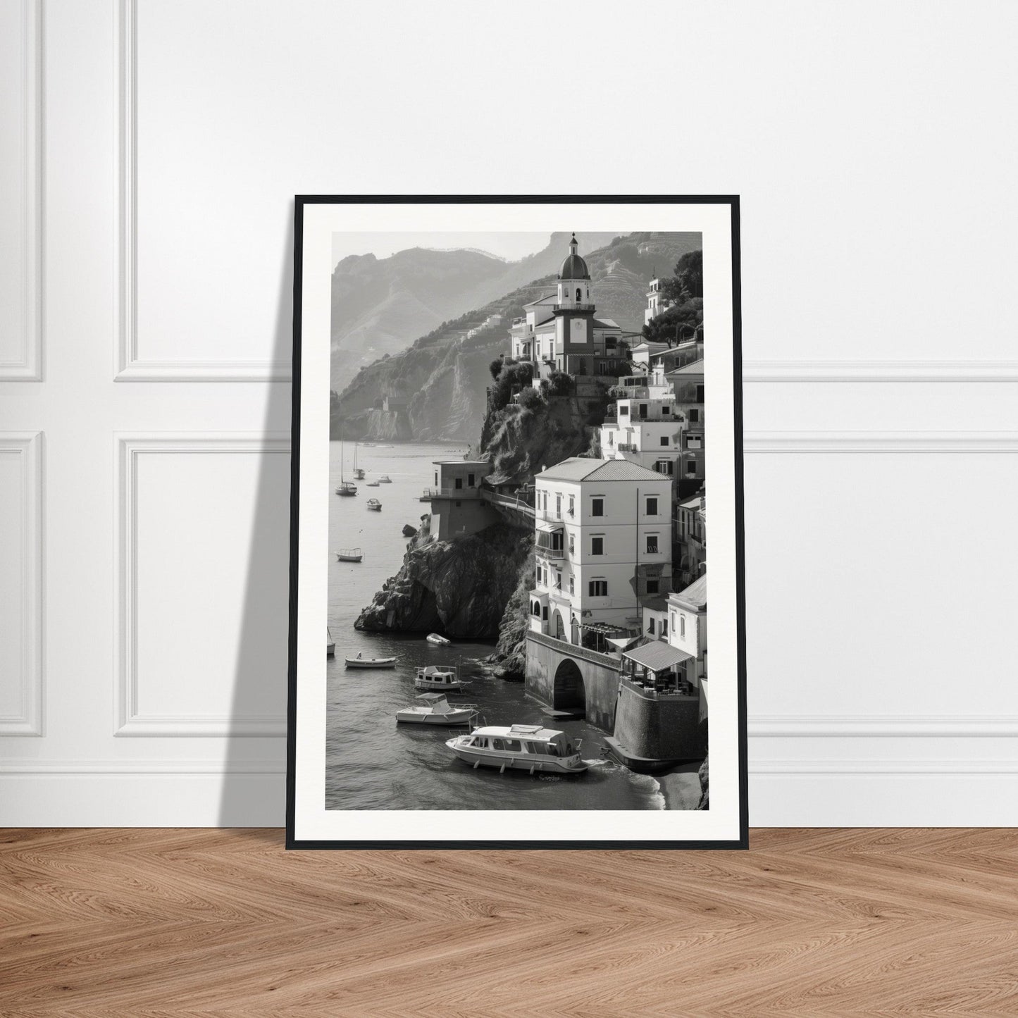 Affiche Italie Noir Et Blanc ( )