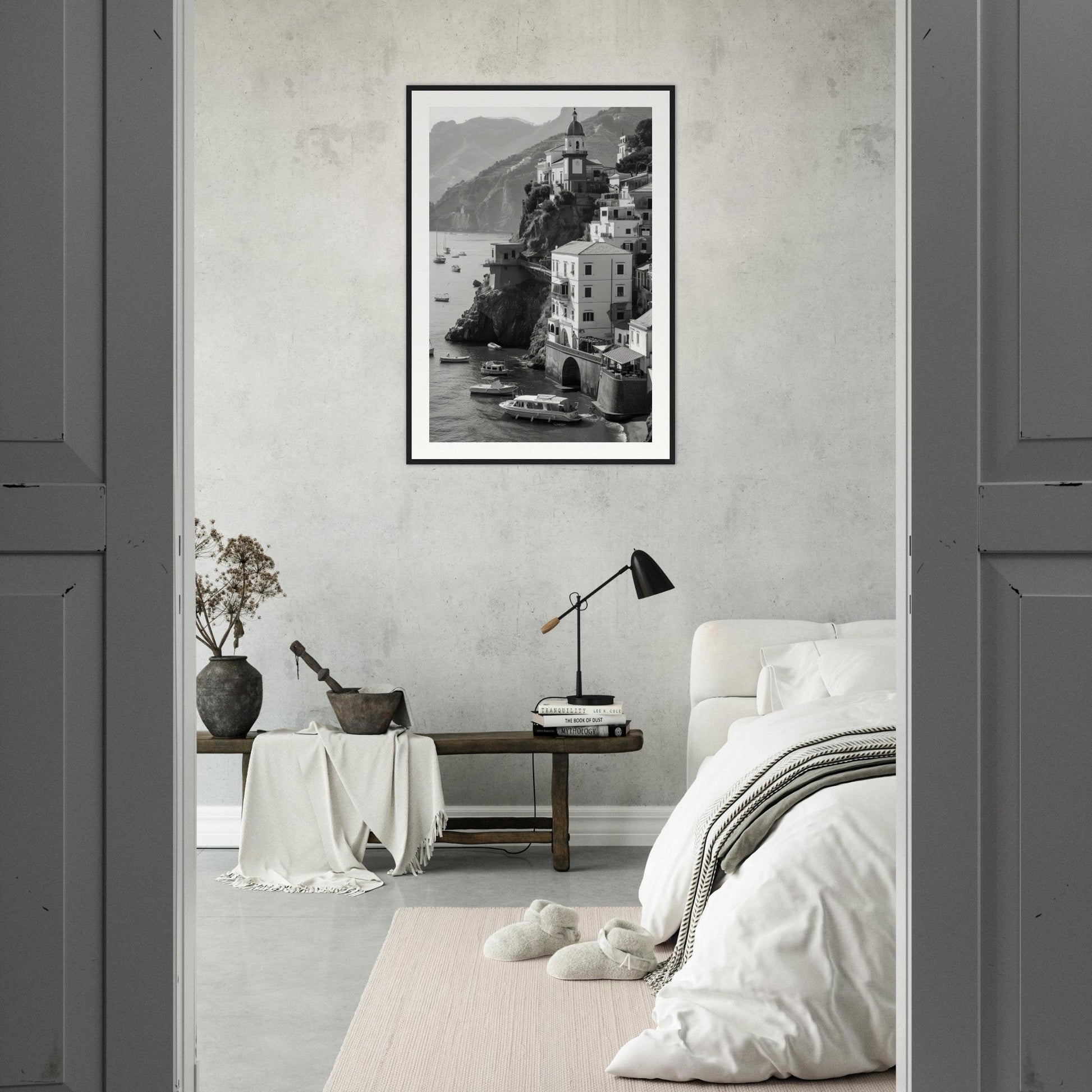 Affiche Italie Noir Et Blanc ( )