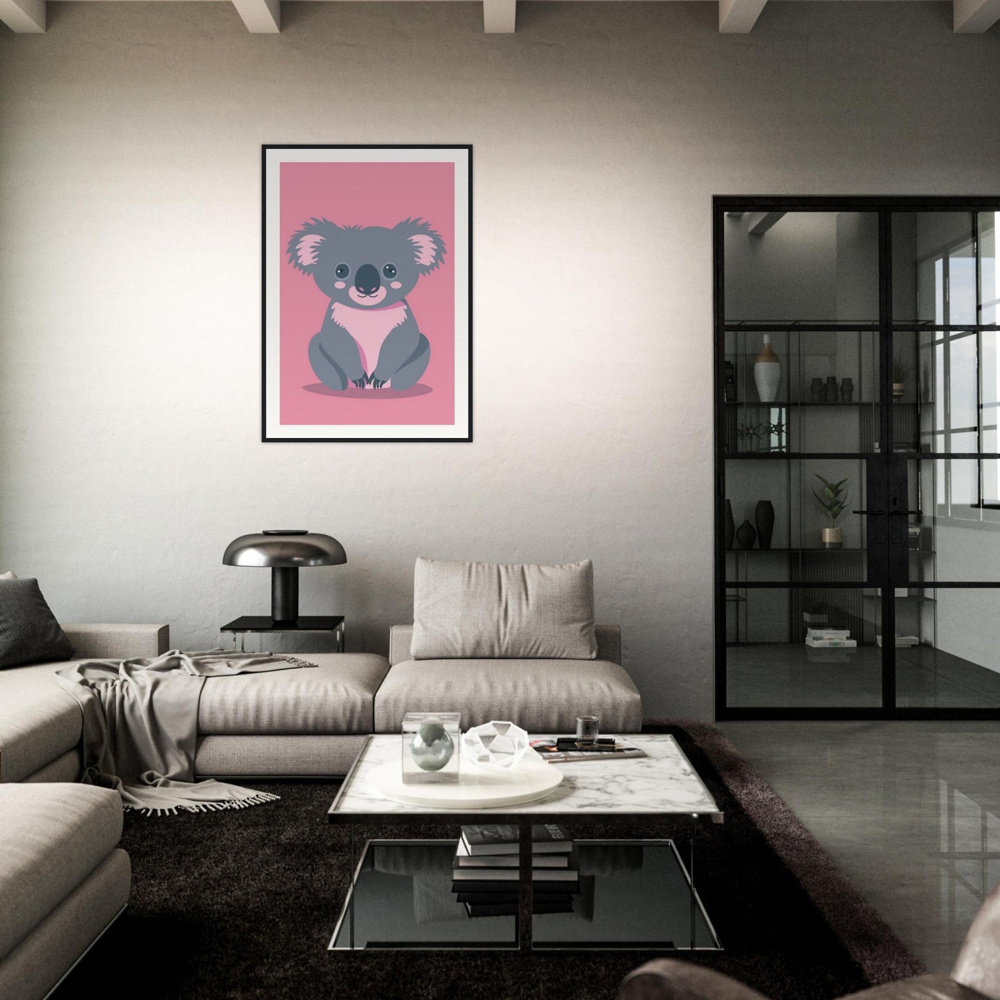 Affiche Koala Chambre Bébé ( )