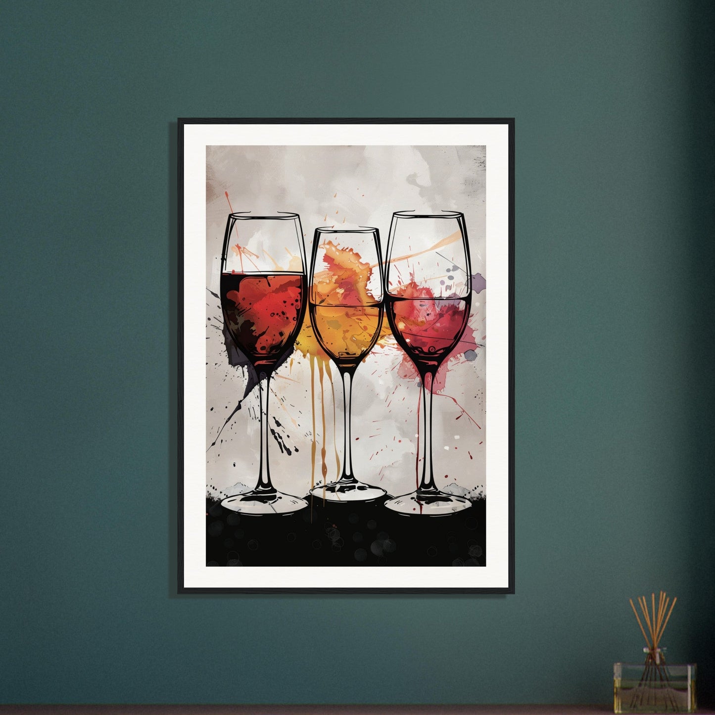 Affiche Les Couleurs du Vin ( )