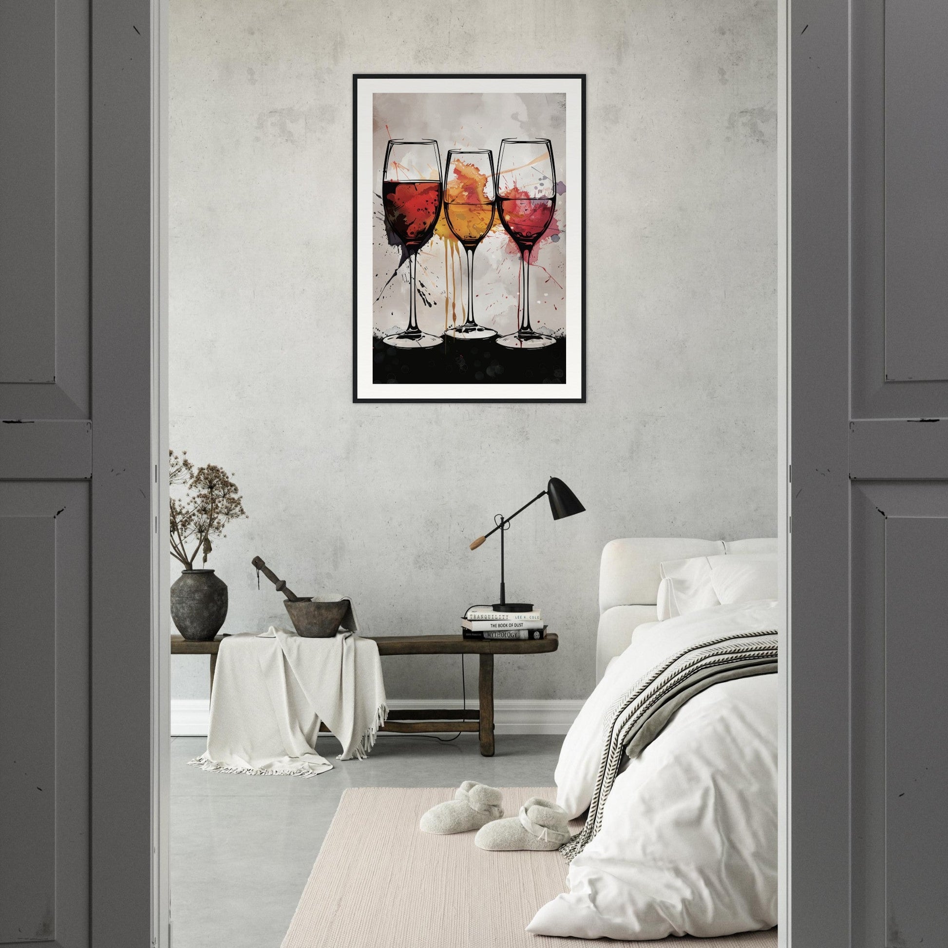 Affiche Les Couleurs du Vin ( )