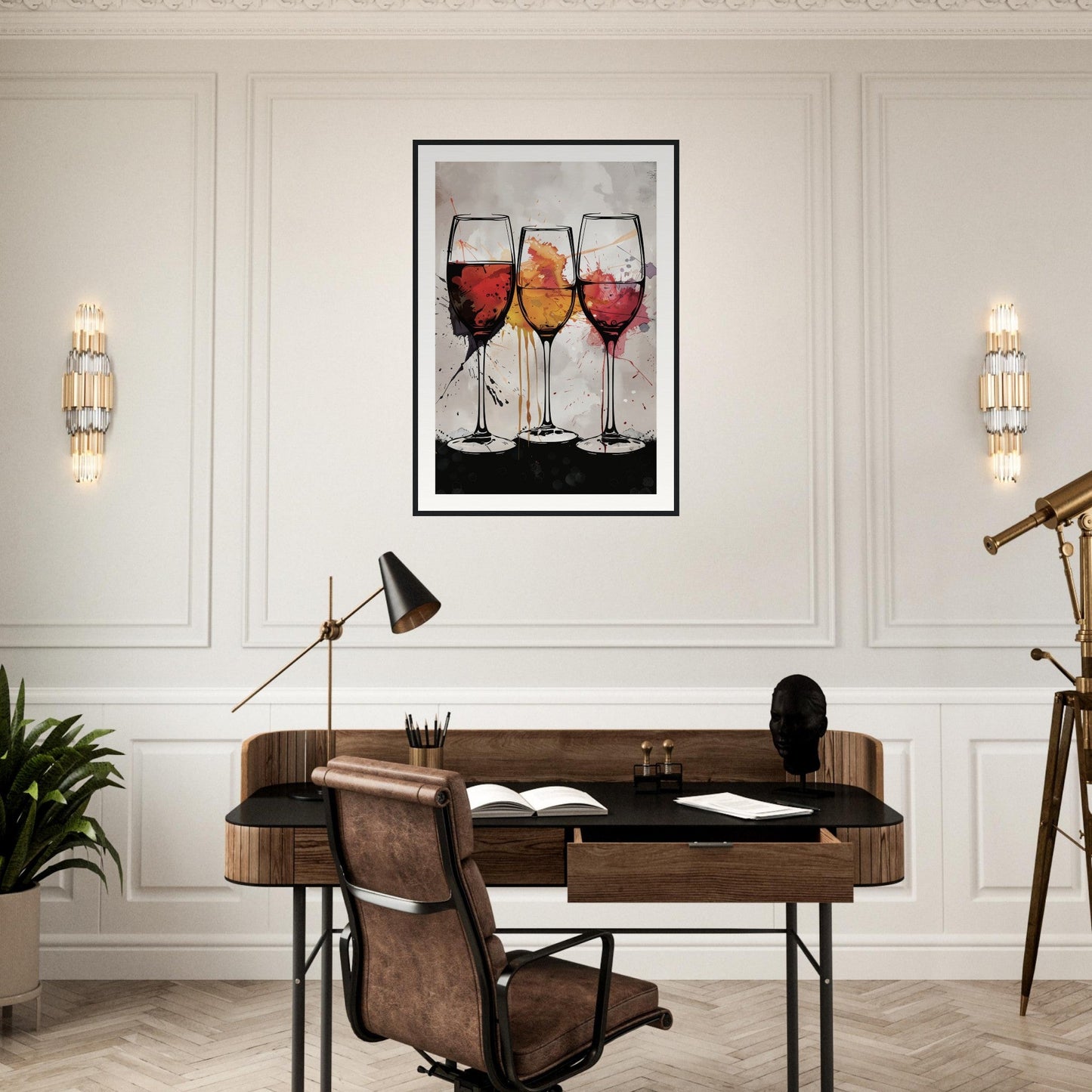 Affiche Les Couleurs du Vin ( )