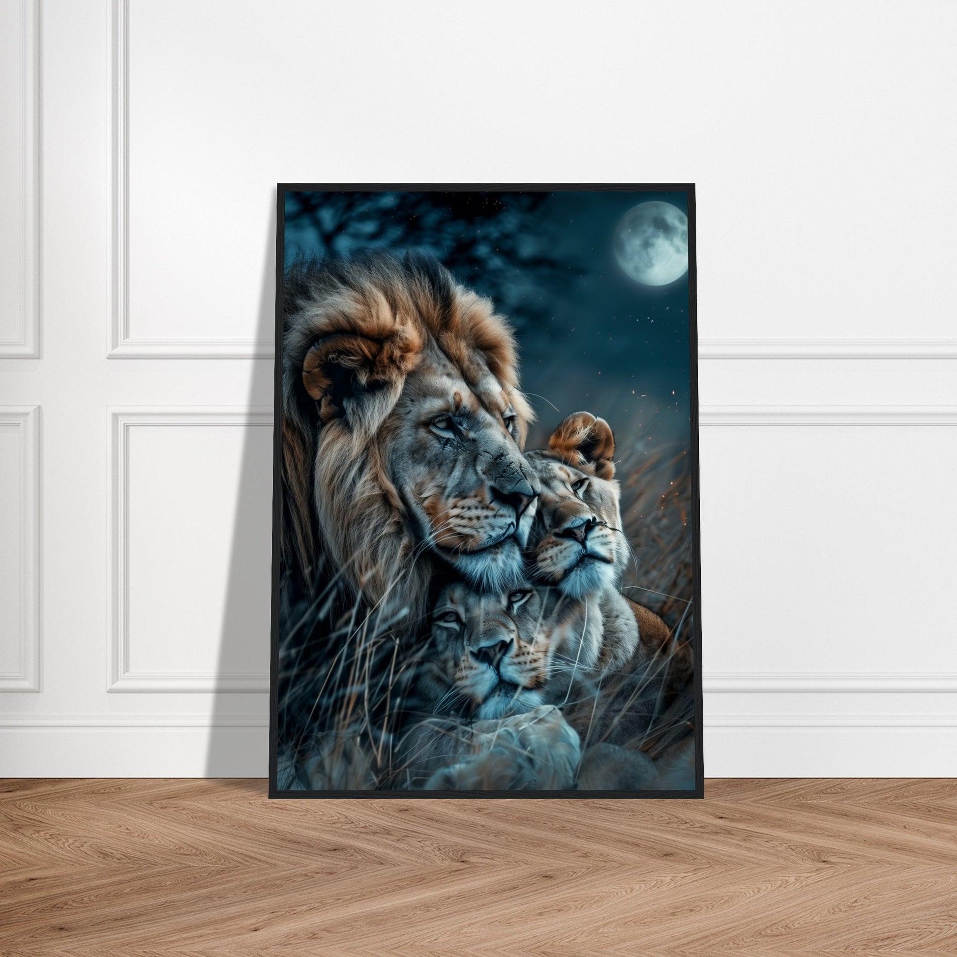 Affiche Lion et Lionne ( )