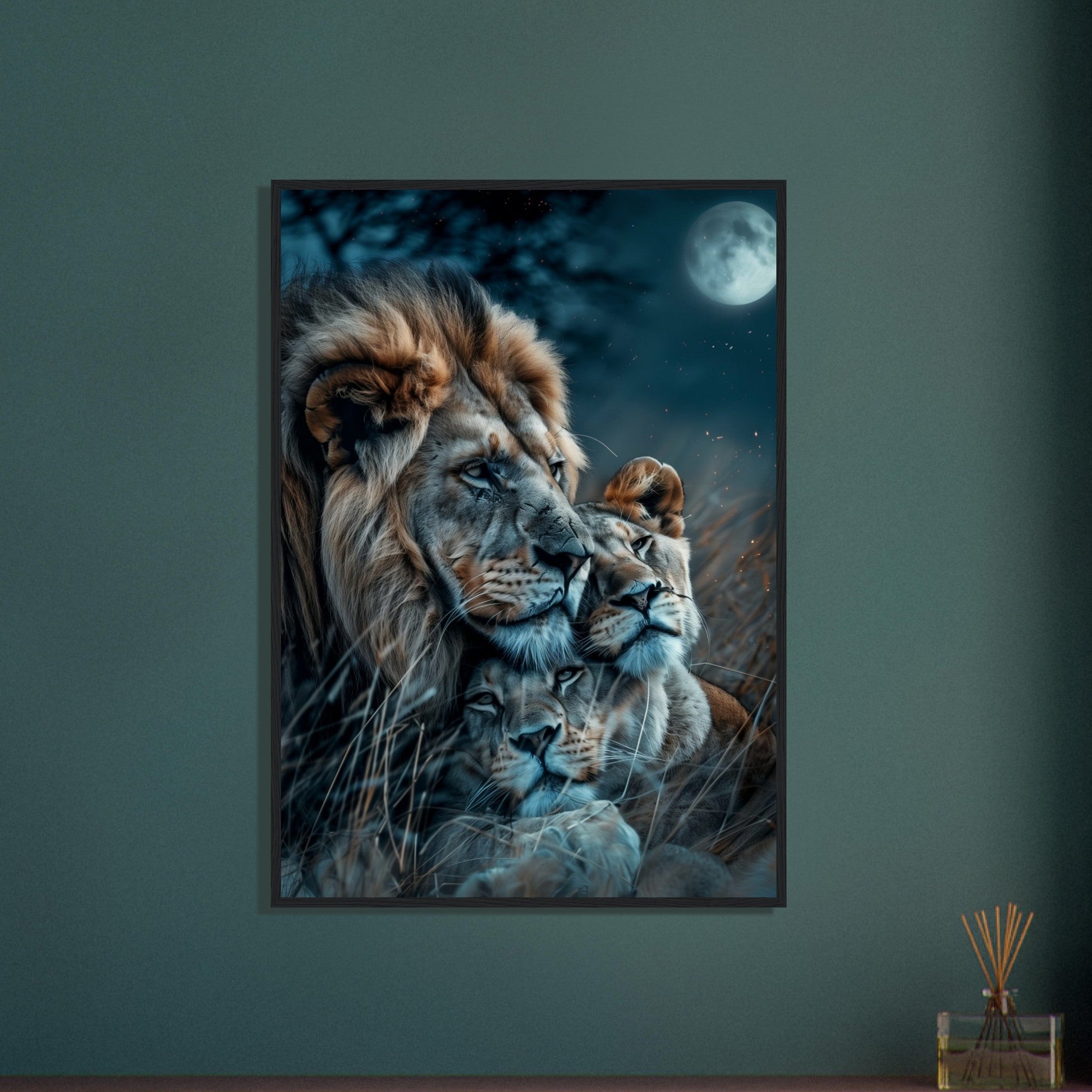 Affiche Lion et Lionne ( )