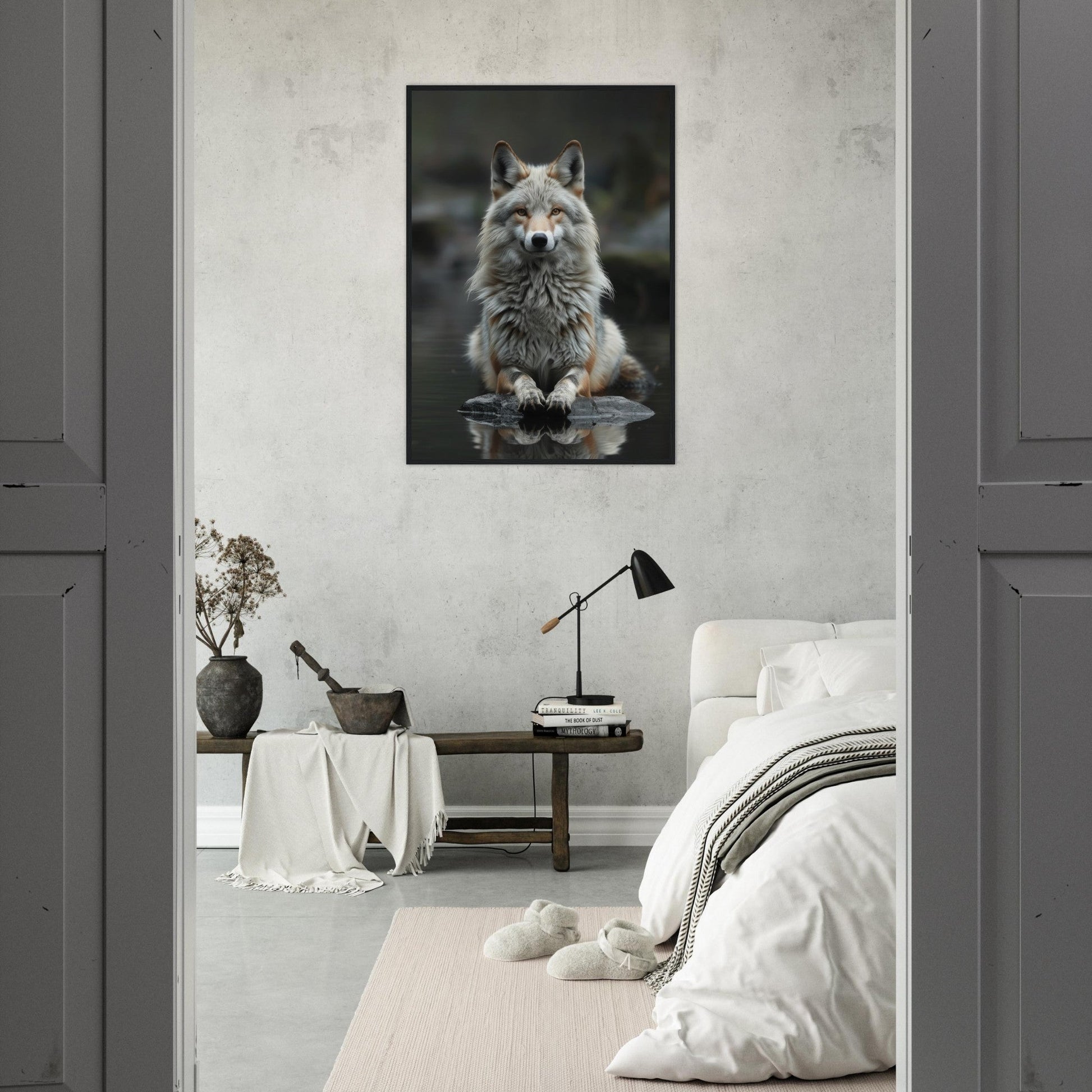 Affiche Loup Zen ( )