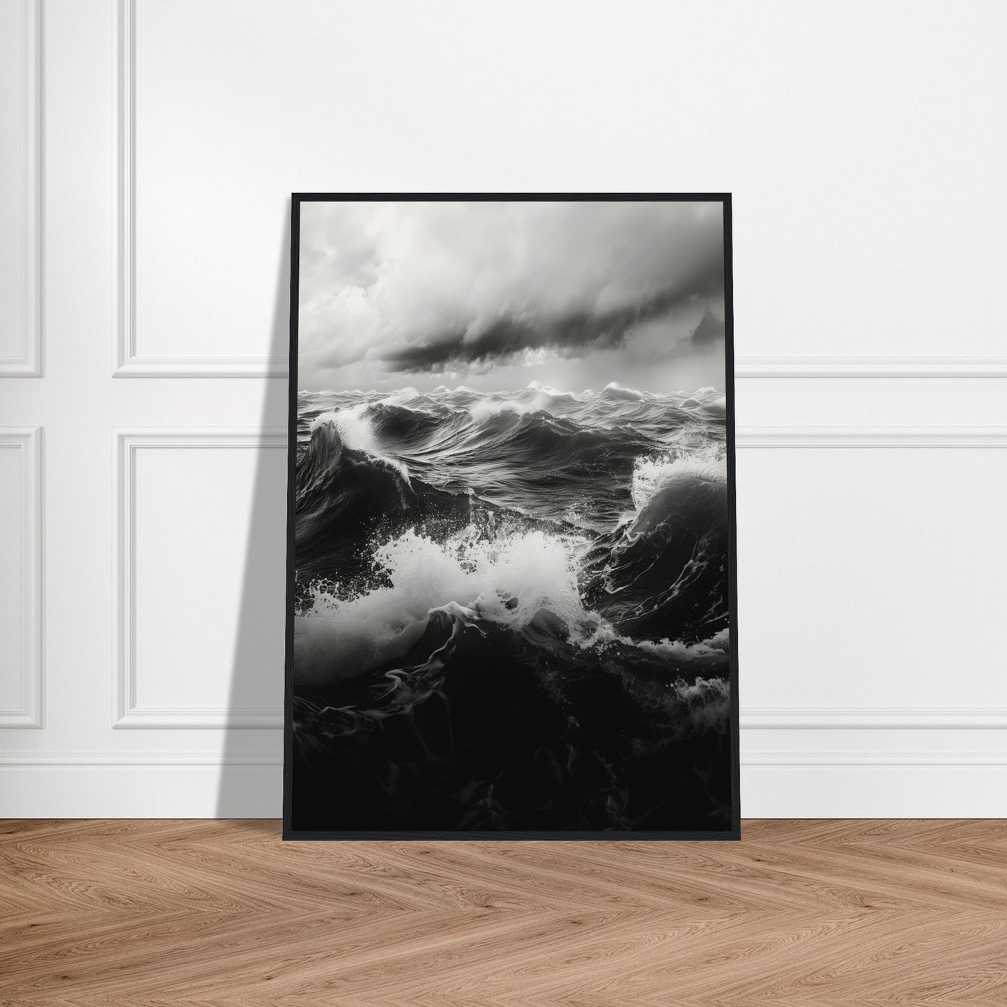 Affiche Mer Noir et Blanc ( )