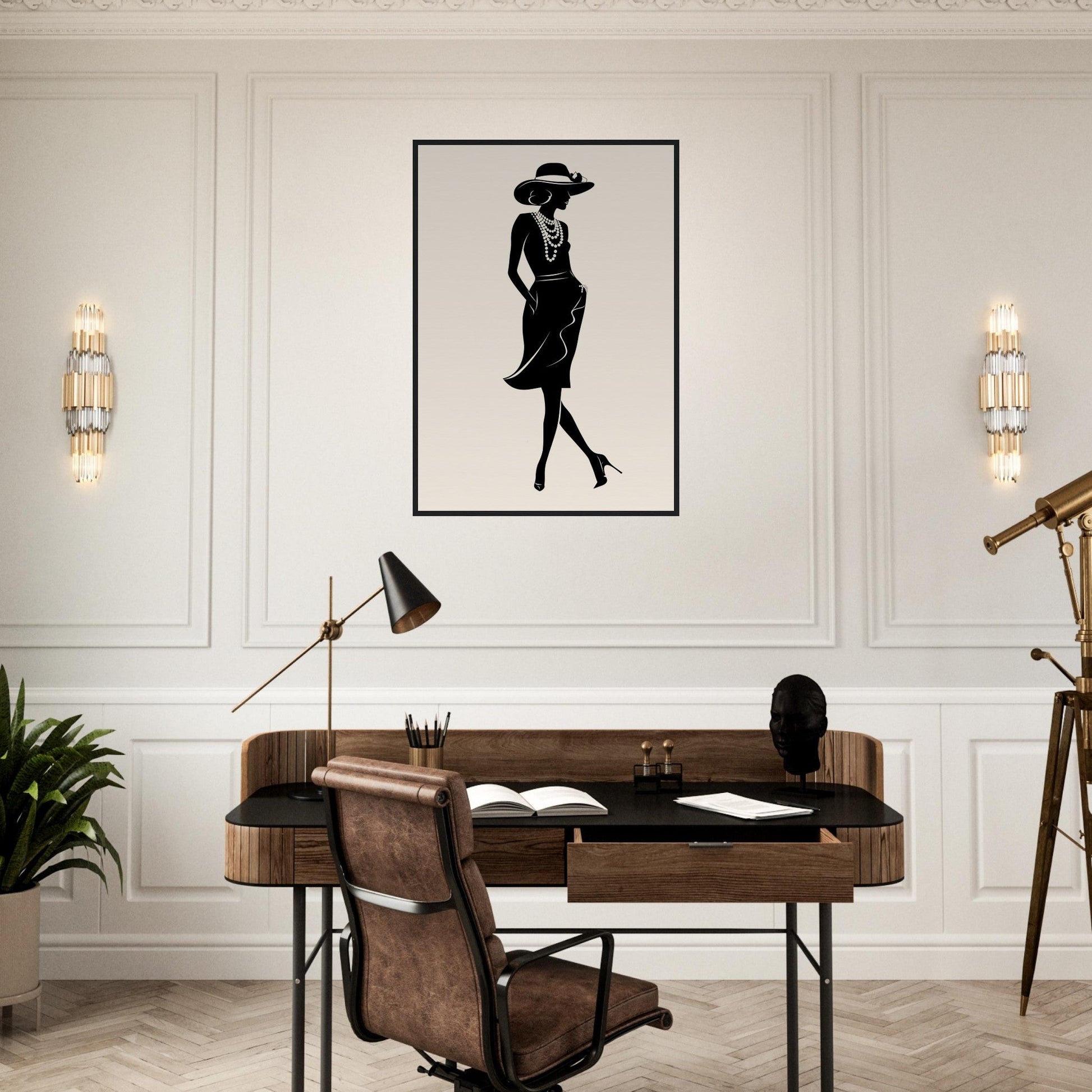 Affiche Mode Noir et Blanc ( )