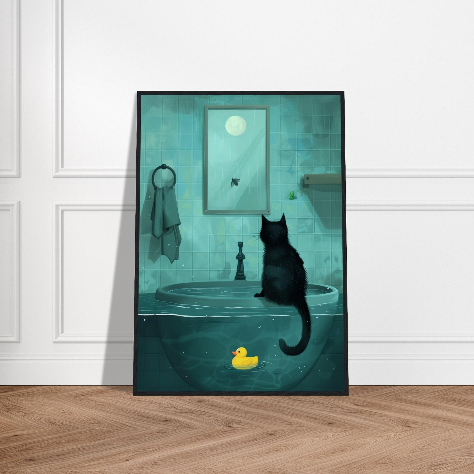 Affiche Murale Salle de Bain ( )