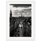 Affiche Nantes Noir Et Blanc ( 21x29.7-cm-Bois-blanc)