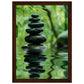 Affiche Nature Zen ( 21x29.7-cm-Bois-foncé)