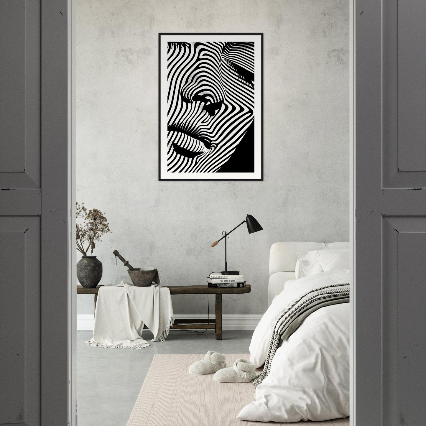 Affiche Noir et Blanc Design ( )