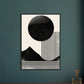 Affiche Noir et Blanc Scandinave ( )