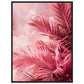 Affiche Palmier Rose ( 60x80-cm-Bois-noir)