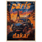 Affiche Paris Dakar ( 50x70-cm-Bois-clair)