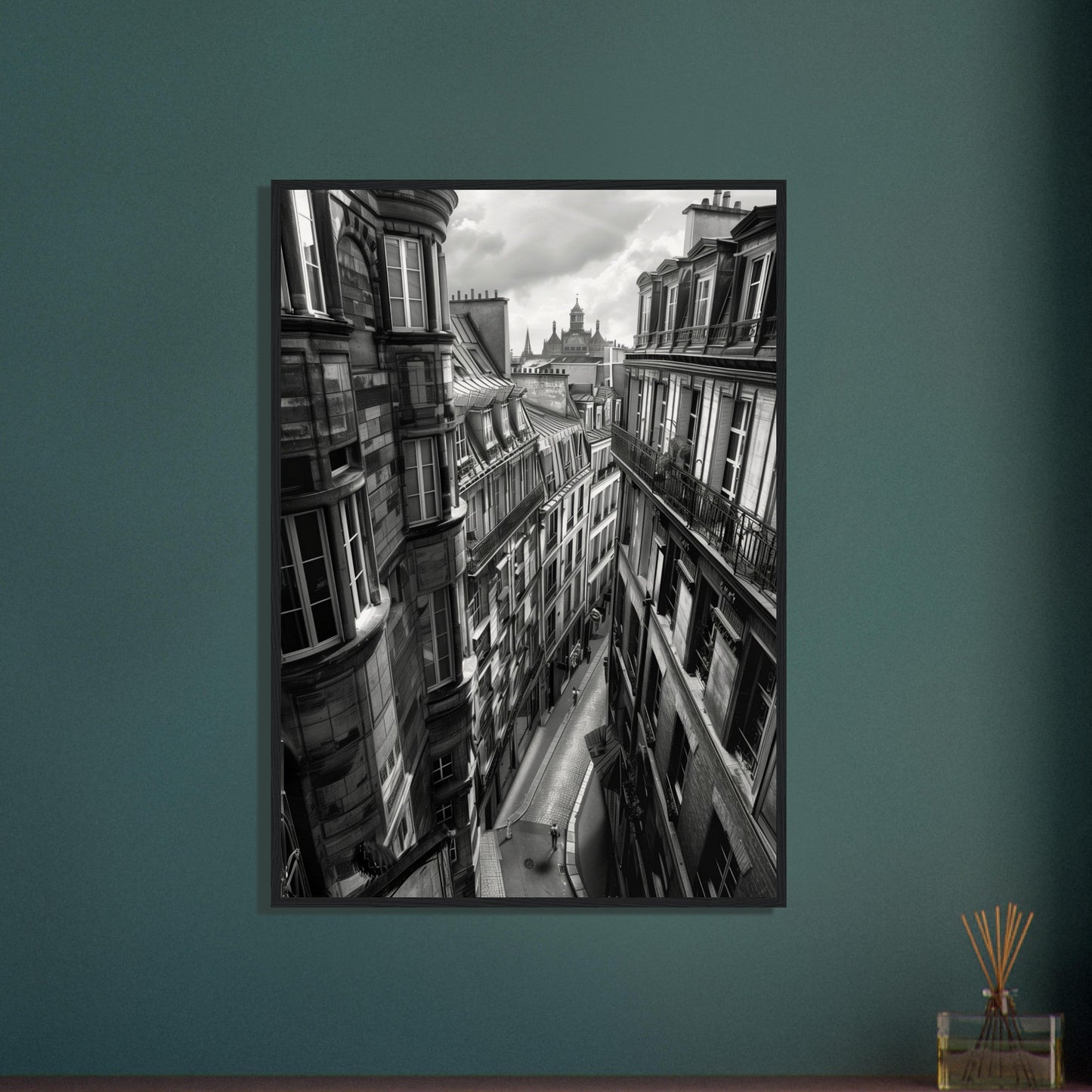 Affiche Paris Noir et Blanc ( )