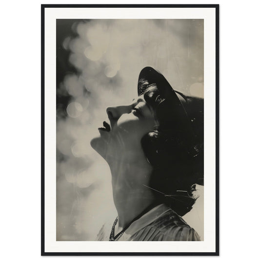 Affiche Photographie 1920 ( 70x100-cm-Bois-noir)