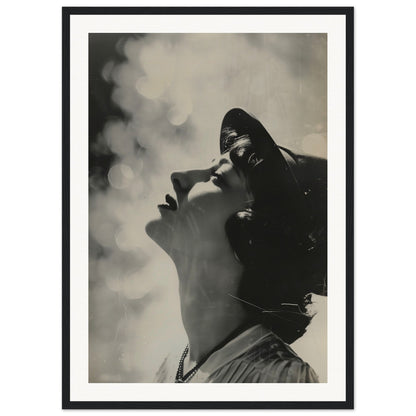 Affiche Photographie 1920 ( 50x70-cm-Bois-noir)