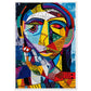 Affiche Picasso ( 70x100-cm-Bois-blanc)