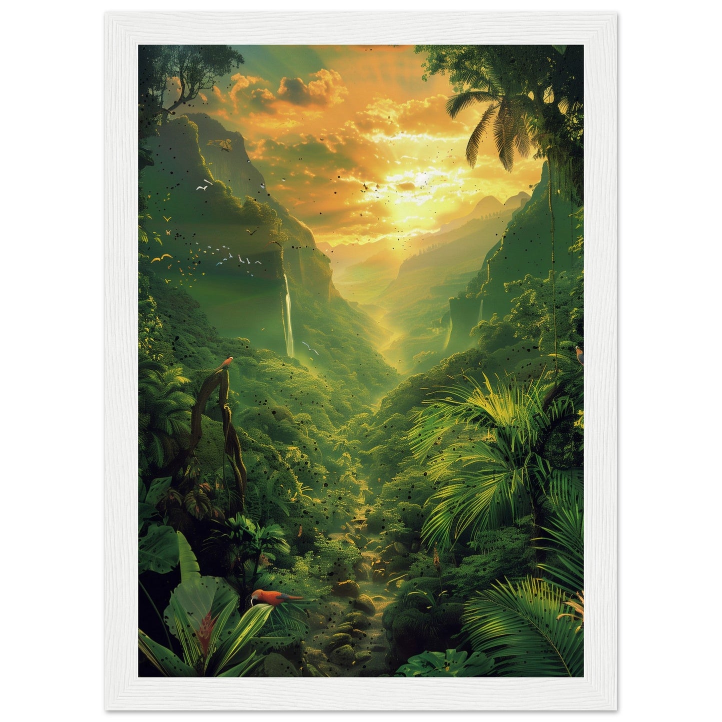 Affiche Poster Nature ( 21x29.7-cm-Bois-blanc)