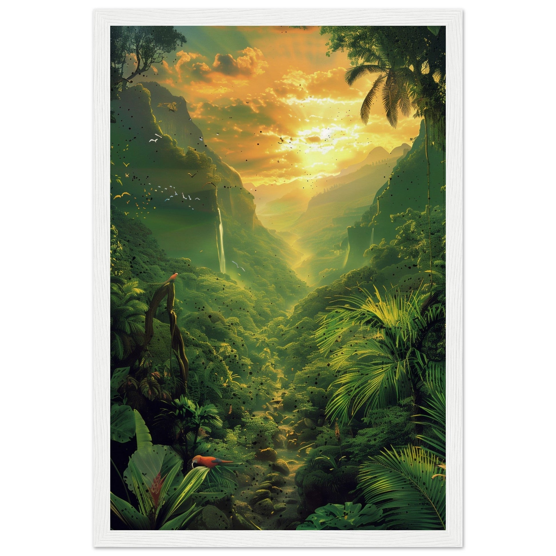 Affiche Poster Nature ( 30x45-cm-Bois-blanc)