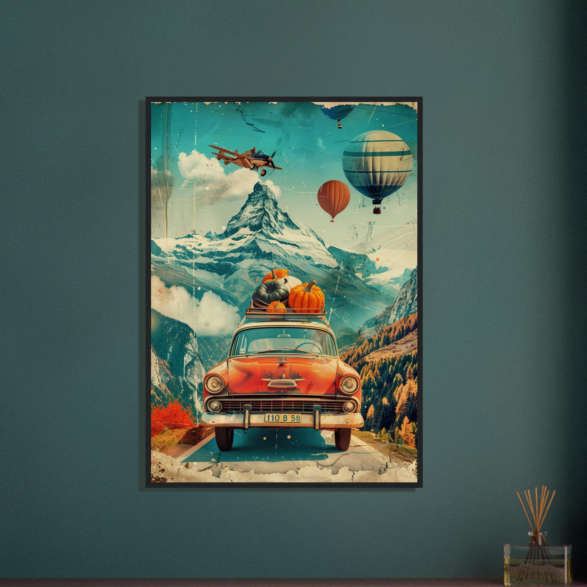 Affiche Retro Voyage ( )