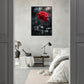 Affiche Rose Rouge ( )