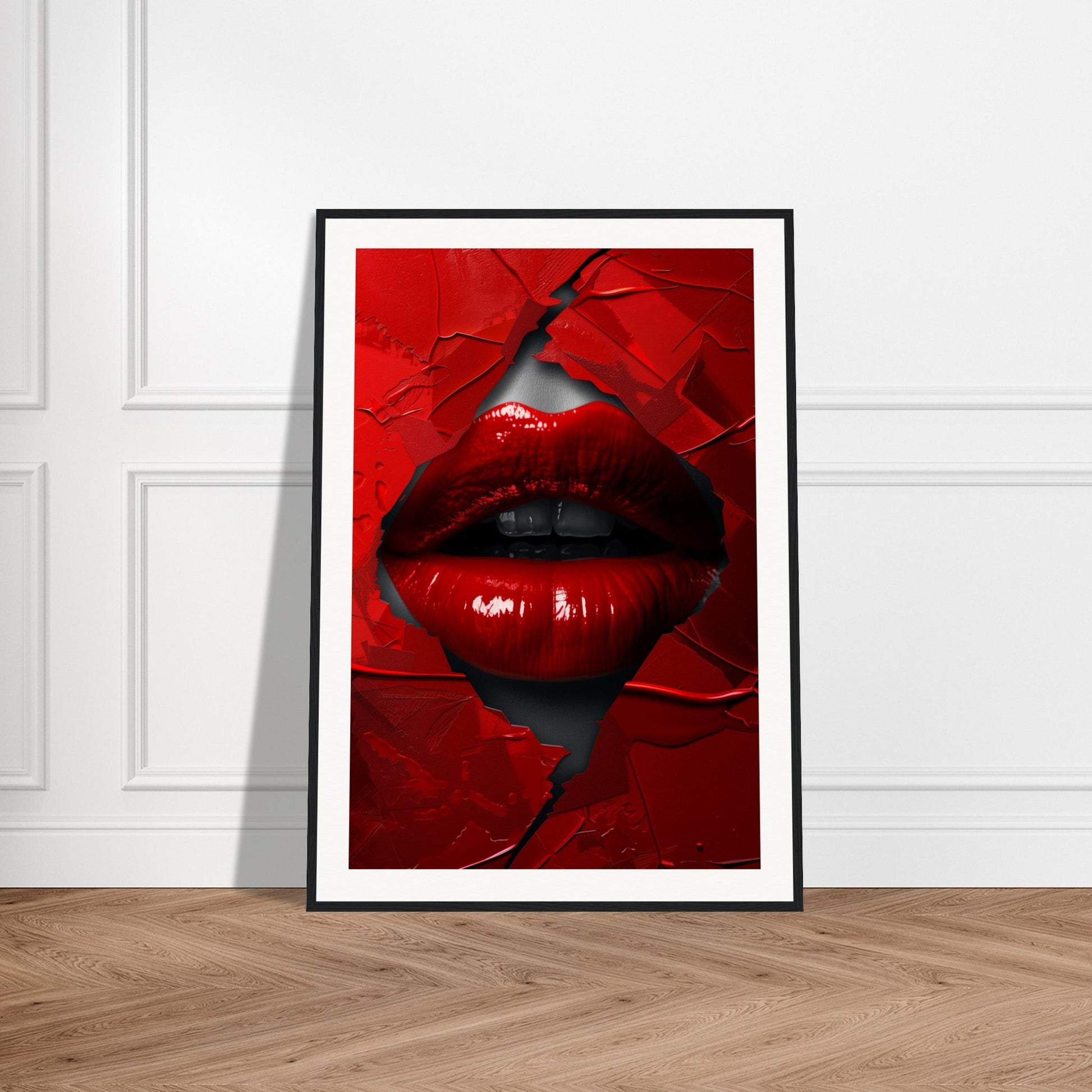 Affiche Rouge Baiser ( )