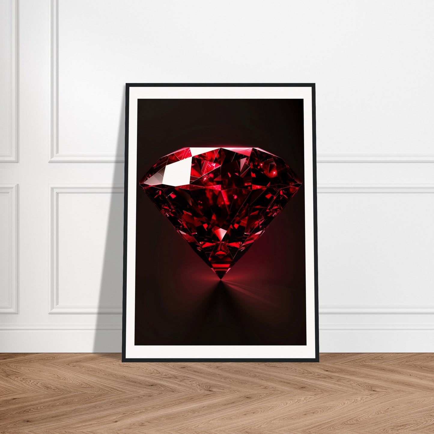 Affiche Rouge Rubis ( )