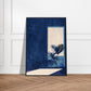 Affiche Scandinave Bleu ( )