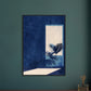 Affiche Scandinave Bleu ( )