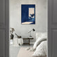 Affiche Scandinave Bleu ( )